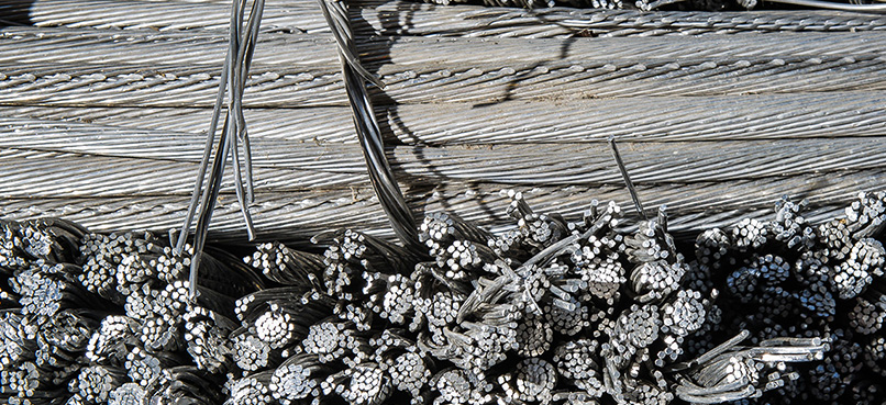 Cavi di alluminio Lombardi metal recycling